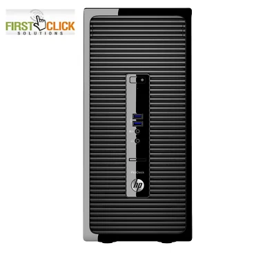 Windows 11 HP Desktop PC Intel Core i7 3.40GHz 8GB RAM 1TB HDD USB 3.0 Wi-Fi - Image 1 of 4