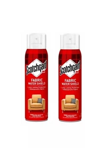 Scotchgard Fabric Upholstery Water Shield Protector Aerosol 13.5 oz Pack of TWO - Picture 1 of 1