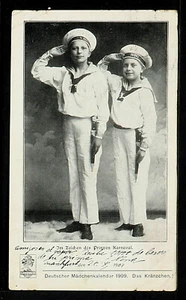 GERMANY 🇩🇪 1243-Im Zeichen des Prinzen Karneval -DEUTSCHER MÄDCHENKALENDER🇩🇪 - Picture 1 of 2