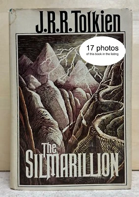 The Silmarillion (with map) by J. R. R. Tolkien - 1977 -HC - GOOD  -HC -GOOD - Image 1 of 4