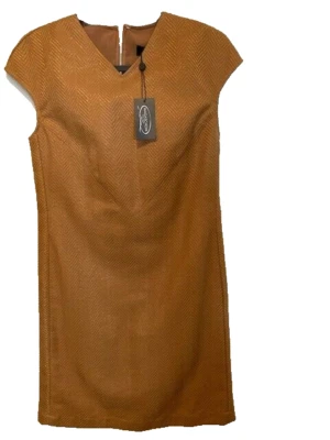 Magaschoni Women's Sheath Cotton Dress US Size 6 - Image 1 of 4