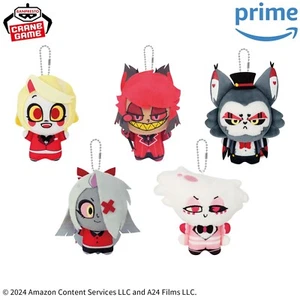Hazbin Hotel Plush Mascot All 5 Types Complete Set H 11cm Namco Limited - Picture 1 of 1