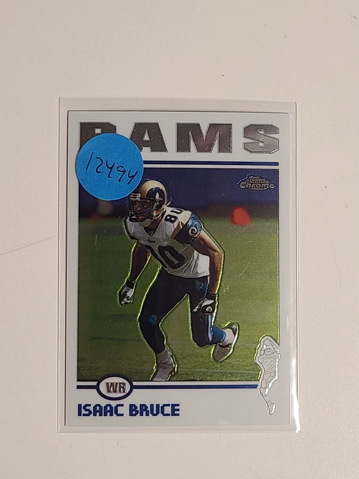 2004 Topps Chrome Football Card #66 Isaac Bruce - Image 1 of 1