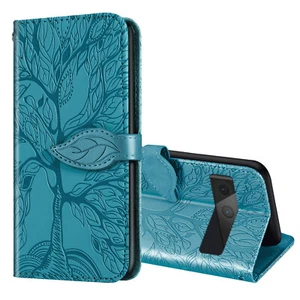 For Google 7 8 Pro 6A 7A Tree Shockproof PU Leather Flip Wallet Case Phone Cover - Picture 1 of 15