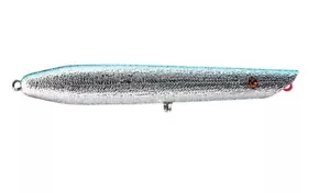 Lápiz Popper Cotton Cordell 7" - Espalda Azul Cromo - Señuelo Superficial Topwater de 2 oz - Imagen 1 de 1