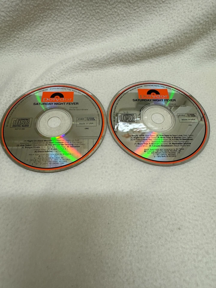 Saturday Night Fever: Original Movie Sound Track - TWO CD'S IN GOOD CONDITION!! - Image 1 of 1