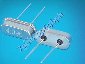 1 PCS NEW Quartz crystal with two feet 4.096M HC-49S passive clock crystal - Picture 1 of 2