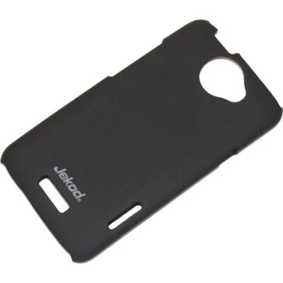 Jekod Custodia Super Cool Case Cover Posteriore Rigida Per Htc One X Nera Black - Immagine 1 di 3