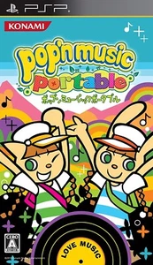 Pop'n Music Portable Used Sony PSP Japan PlayStation Portable - Picture 1 of 8