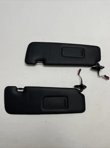 07-13 OEM BMW E88 E93 128 328 335 M3 Convertible Sun Visor Black Pair SET - Picture 1 of 12