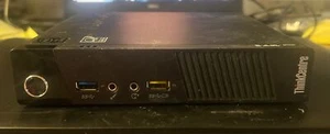 Lenovo ThinkCentre M73 Tiny Intel Core i3-4130T 2.9GHz 4GB RAM 500GB hd w/charge - Picture 1 of 3