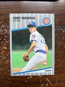 Greg Maddux #431 - 1989 Fleer - Picture 1 of 1