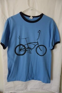 VINTAGE ANVIL - SCHWINN STING RAY MEN'S T-SHIRT - 100% COTTON - MEDIUM - RARE - Picture 1 of 16