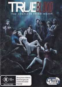 TRUE BLOOD Third Season TV Series 3 Anna PAQUIN Stephen MOYER (5 DVD SET) Reg 4 - Bild 1 von 1