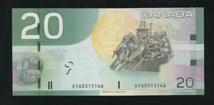 Bank of Canada $20, 2004 EYG Replacement Banknote - Picture 1 of 2
