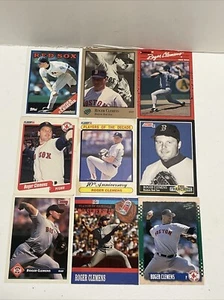 ROGER CLEMENS Baseball Card Lot of 9 cards BOSTON RED SOX 2 - Picture 1 of 19