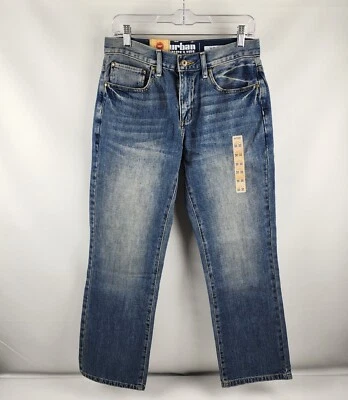 Pantalones de mezclilla rectos ajustados azules 30x30 Urban Pipeline para hombre nuevos con etiquetas Foto 1 de 4