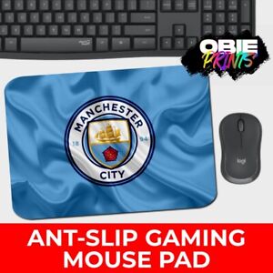 MAN CITY Mouse Pad / Mouse Mat / Football / Custom / Manchester / Premier League