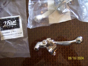 2 FAST MOTO COMPRESSION LEVER ASSEMBLY BRITISH ITALIAN 7/8" BAR BER - Picture 1 of 2