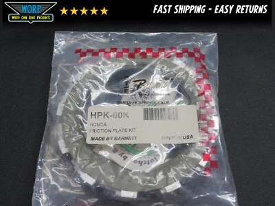 BARNETT CLUTCH DISC FRICTION KIT HONDA 1988 CBR400R 1987-1990 CBR600F - Image 1 of 3