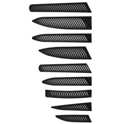Kitchen Plastic Knife Blade Cover Black Sheath Edge Guards Case Protector Cover - Image 1 of 4