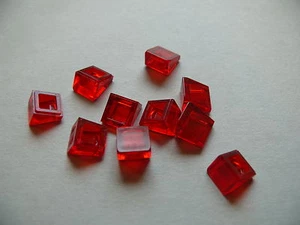 Lego 10 Trans rot kleine Steigung 30 1 x 1 x 2/3 Teil 54200 - Bild 1 von 1