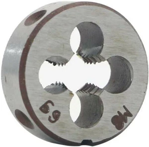 1* M8 Metrisch Rechte Hand Schraube Gewinde Rund Stanzwerkzeug M8 x 1,25 mm Steigungsmesser Gewinde - Bild 1 von 4