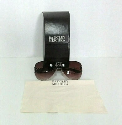 Gafas de sol BADGLEY MISCHKA Adrienne marco marrón lente degradada 64-12-130 mm Foto 1 de 4
