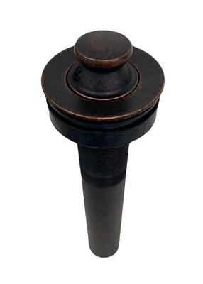 1.5" Standard Non-Overflow Bathroom Sink Lift & Turn Drain - Image 1 of 4