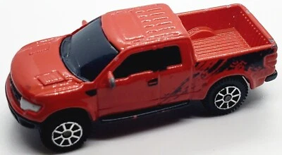Camioneta pickup Ford F-150 SVT Raptor 2012 de metal fresco 1:64 diecast de 3" Foto 1 de 4