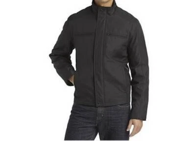 Men's outerwear Winter Black gray quilted Water resistant Jacket new size XL XXL - Image 1 of 4