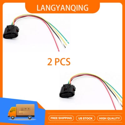 New For Toyota Prius 2010-2013 88370-47030 A/C Compressor Connector 2Pcs - Image 1 of 4