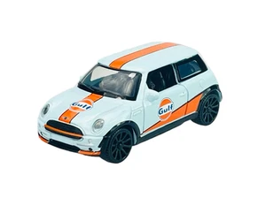 MOTORMAX MINI COOPER GULF 1:43 DIE CAST METAL MODEL NEW IN BOX - Picture 1 of 5