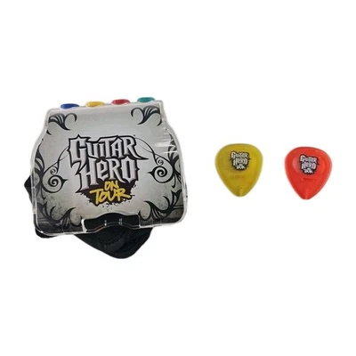 Nintendo DS Guitar Hero Grip On Tour Red Octane with 2 Picks - Image 1 of 4