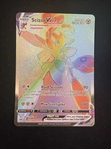 Pokémon TCG Scizor VMAX Darkness Ablaze 193/189 Holo Secret Raro - Foto 1 di 2