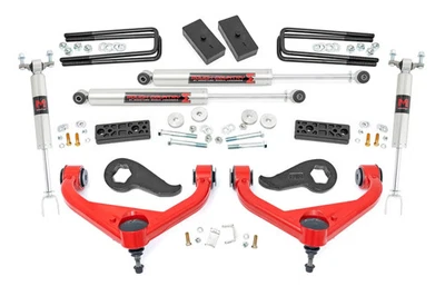 Rough Country 3" Lift Kit for 20-25 Chevy Silverado/GMC Sierra 2500 HD- 95840RED - Image 1 of 4