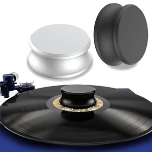 Aluminium Plattenspieler Vinylplatte Balancer Vinyl Record Stabilisator 280g - Picture 1 of 15