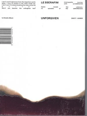 Le Sserafim - Unforgiven - Inkl.Photobook - Cover Dusty Amber - CD - Neu / OVP - Bild 1 von 2