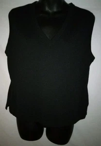 St John Medium Black V Neck Top - Picture 1 of 3