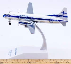 1:200 JC Wings Finnair Convair CV-440 OH-LRB Diecast Aircraft Model [polish] - Picture 1 of 15