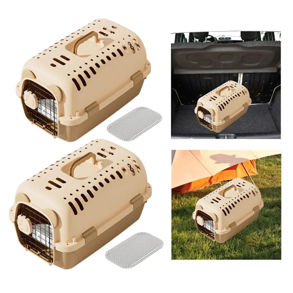 Haustiertransportbox Hundehütte bequeme Kapseln Hartseiten-Transportkäfig für - Bild 1 von 1