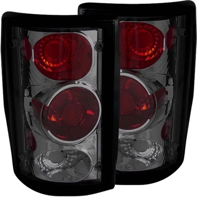 Conjunto de luz trasera de lente de humo cromada para Ford E-150 Econoline 1995-2006 Foto 1 de 3