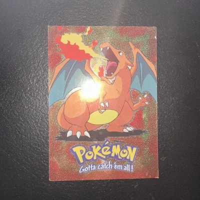 Charizard #6 E6 of 12 Topps Gotta Catch 'em All Movie Black Logo Pokemon TCG NM - Image 1 of 4