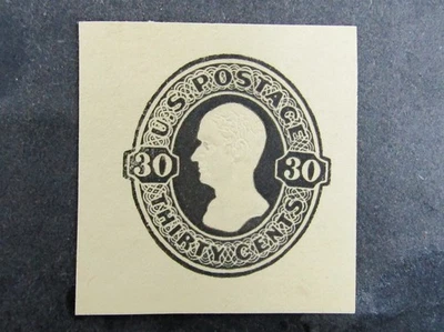 nystamps US Cut Square Stamp # U210 Mint H $180       N28x2940 - Image 1 of 2