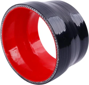 Manguera reforzada acoplador reductor de silicona de 4 a 5 pulgadas, 4 capas, ID (102-127 mm), turbo/ - Imagen 1 de 12