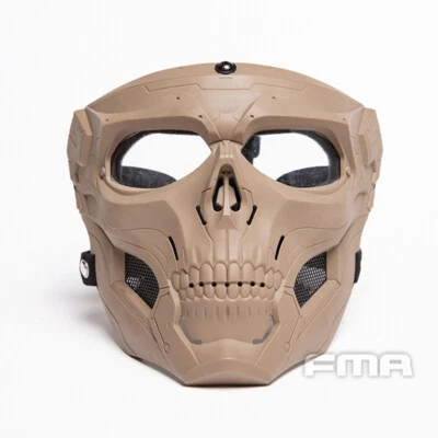 FMA Skull Face Mask Tactical Ful Face Mask Skull Protective Duty Cosplay Hunting - Image 1 of 4