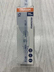 Osram Powerstar Excellence 70W/WDL HQI-TS Warm White RX7s Metal Halide Lamp - Picture 1 of 4