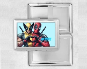 Estuche de cigarrillos compacto individual personalizado lata - DEADPOOL regalo de cumpleaños para fumar - Imagen 1 de 1