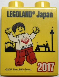 LEGO Land Japan Limited Bricks 2017 Legoland Group Block - Picture 1 of 2