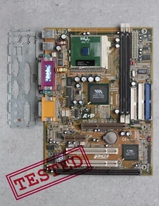 PGA370 PCPartner AP133MS3 MoBo VIA Apollo Pro 133 with Celeron 600MHz &I/Oshield - Picture 1 of 13